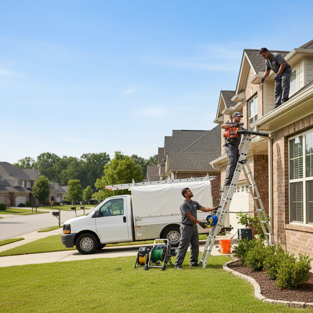 Home Gutter Service in Haileyville, OK near me